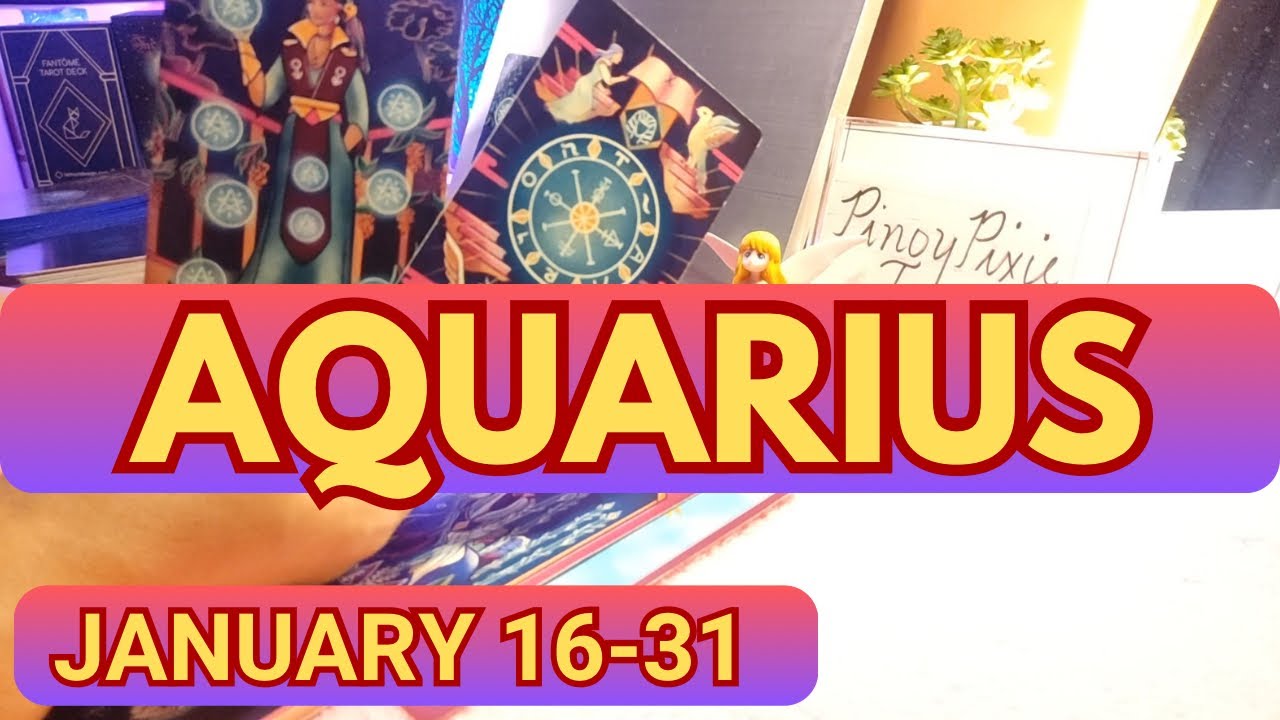 Aquarius - GOSSH! BLESSED AT LALAGO PA 🙏🏻 - Mid-January 2026 Tagalog Tarot Reading