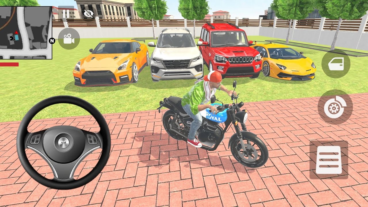 Indian Theft auto simulator Franklin purchase new update car and Indian showroom 🤑 bike game 