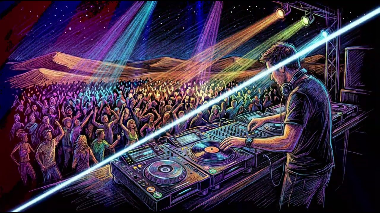 Deep House to Techno to Trance — 2 Hour Mix for Desert Nights 🔥 [Progressive / Melodic / Peak-Time]