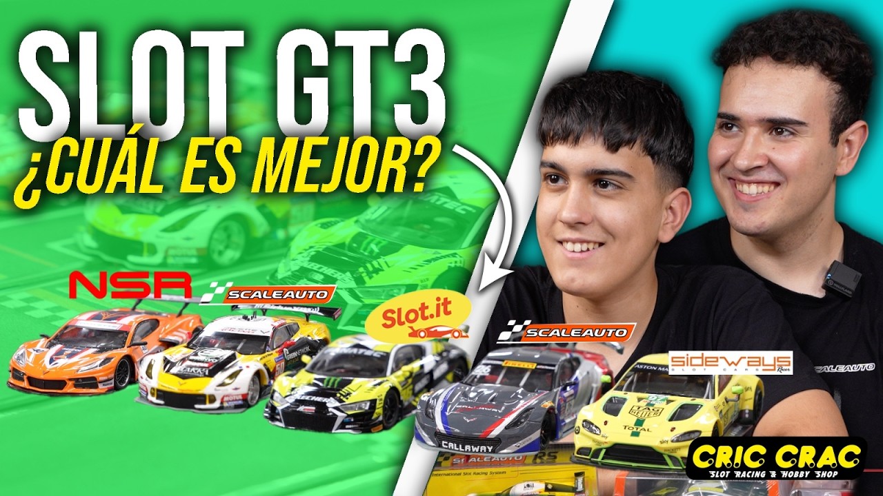 ¿Cuál es el mejor GT 1/32? 🏁 ¡Comparativa definitiva en pista!