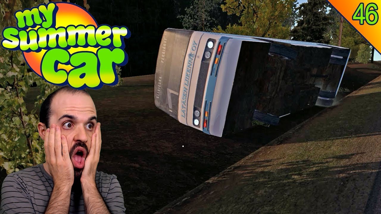 EL AUTOBÚS VOLCADO | MY SUMMER CAR Gameplay Español