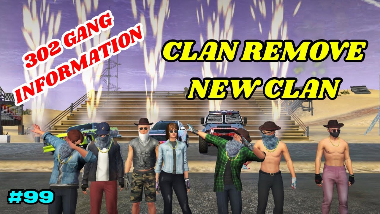 302 GANG KI CLAN REMOVE🥺 FINAL NEW CLANS❤️ MADOUT 2 GAMEPLAY #99
