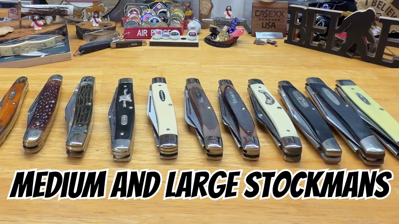 Medium & Large Stockmans #saturdaystockmanstampede @J.O.VenturesOutdoors @terrysknivesandmanstuff 