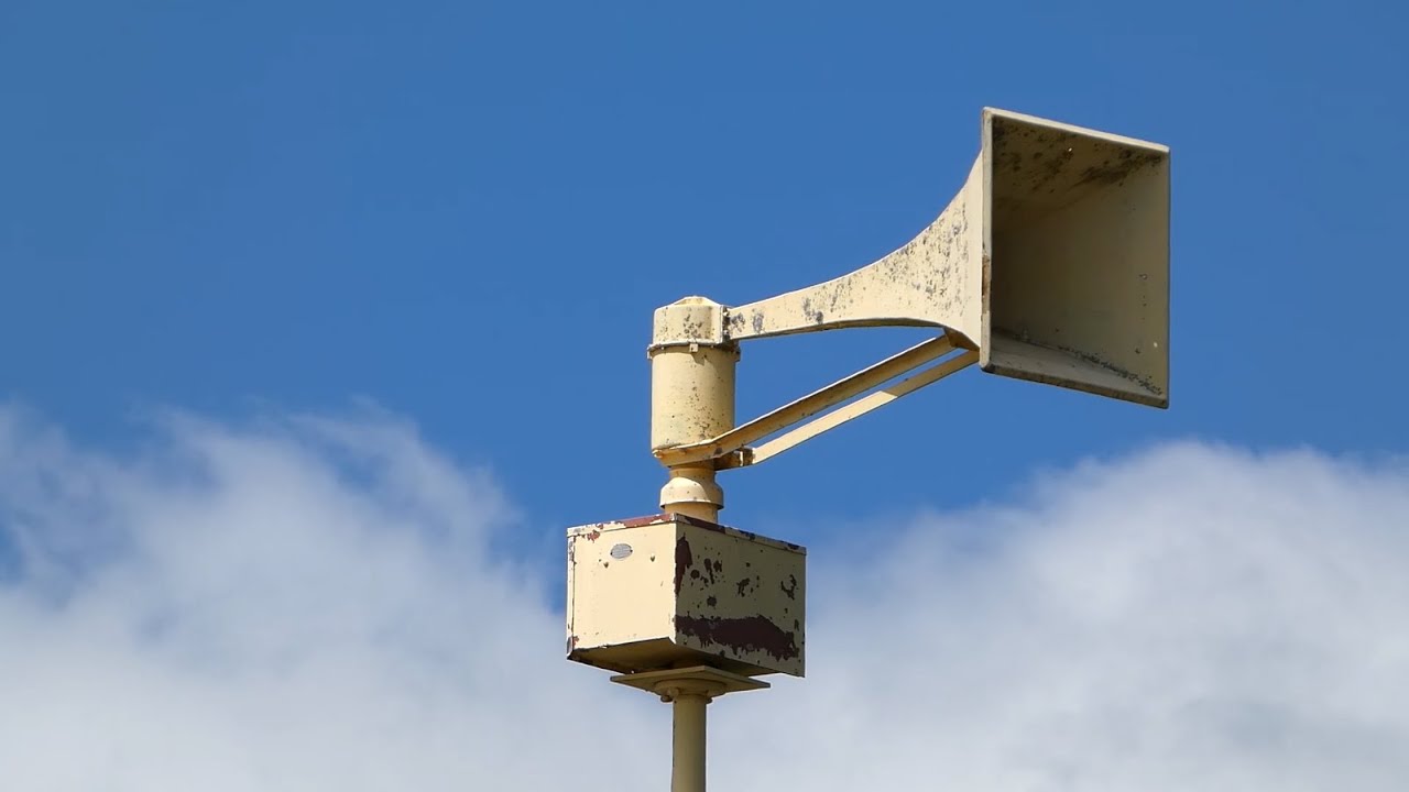 Wales Twp, MI Federal Signal Thunderbolt 1000T ~Siren Test~ | Full Alert | 9-2-24