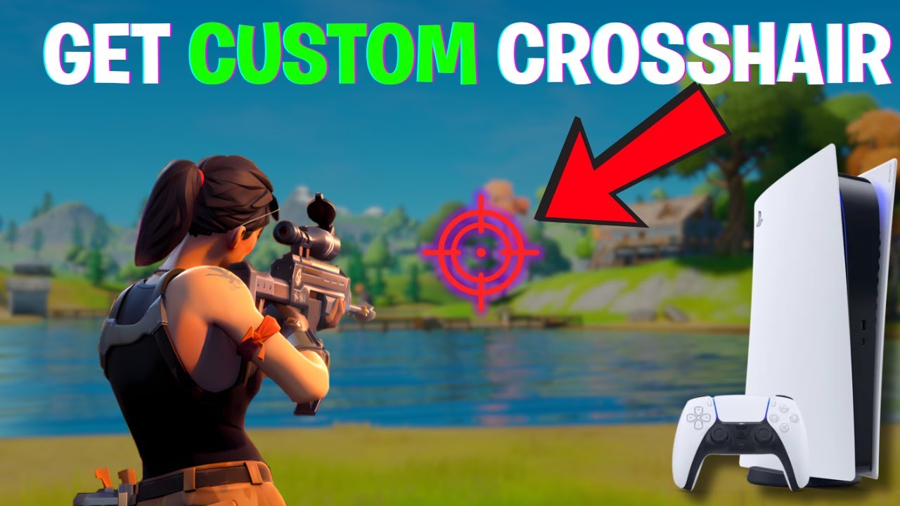 Как получить кастомный прицел в Fortnite для PS5 (ЛЕГКО)