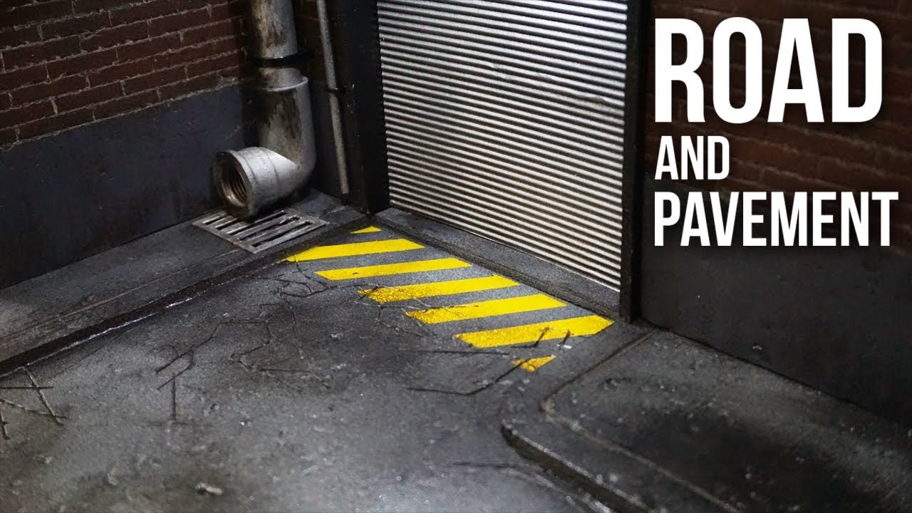 Road and Pavement Diorama *Tutorial* EP16