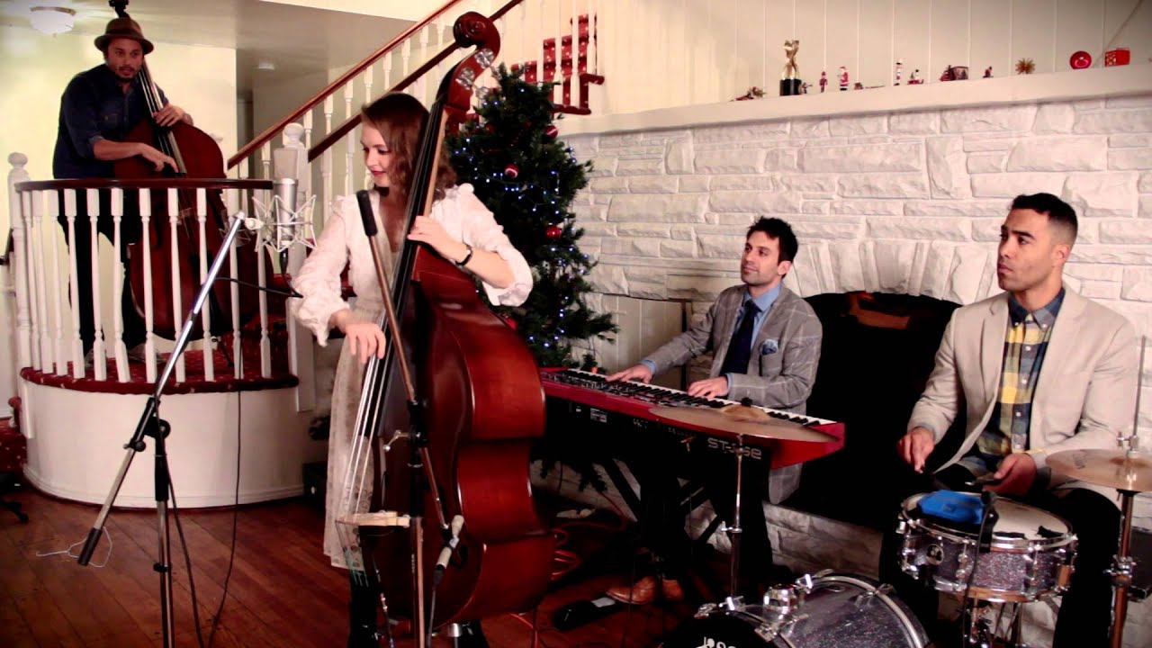 Blue Christmas - Elvis Presley (Dueling Basses Christmas Cover) (ft. Kate Davis)