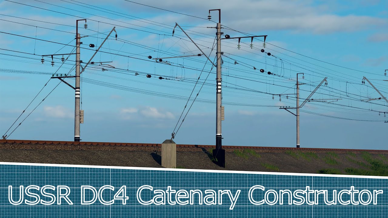 We Built the Most Realistic Catenary Mod for Transport Fever 2