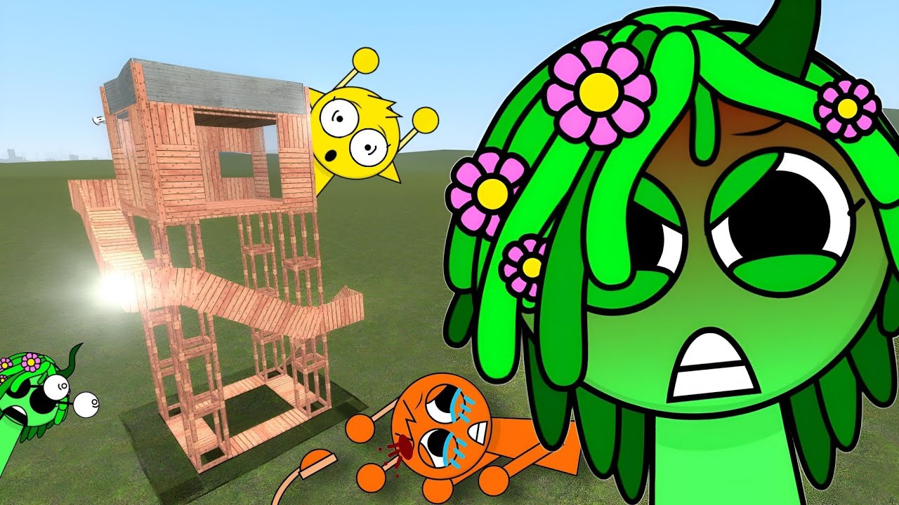 Sprunki Angry Vineria Vs Towers In Garry's Mod