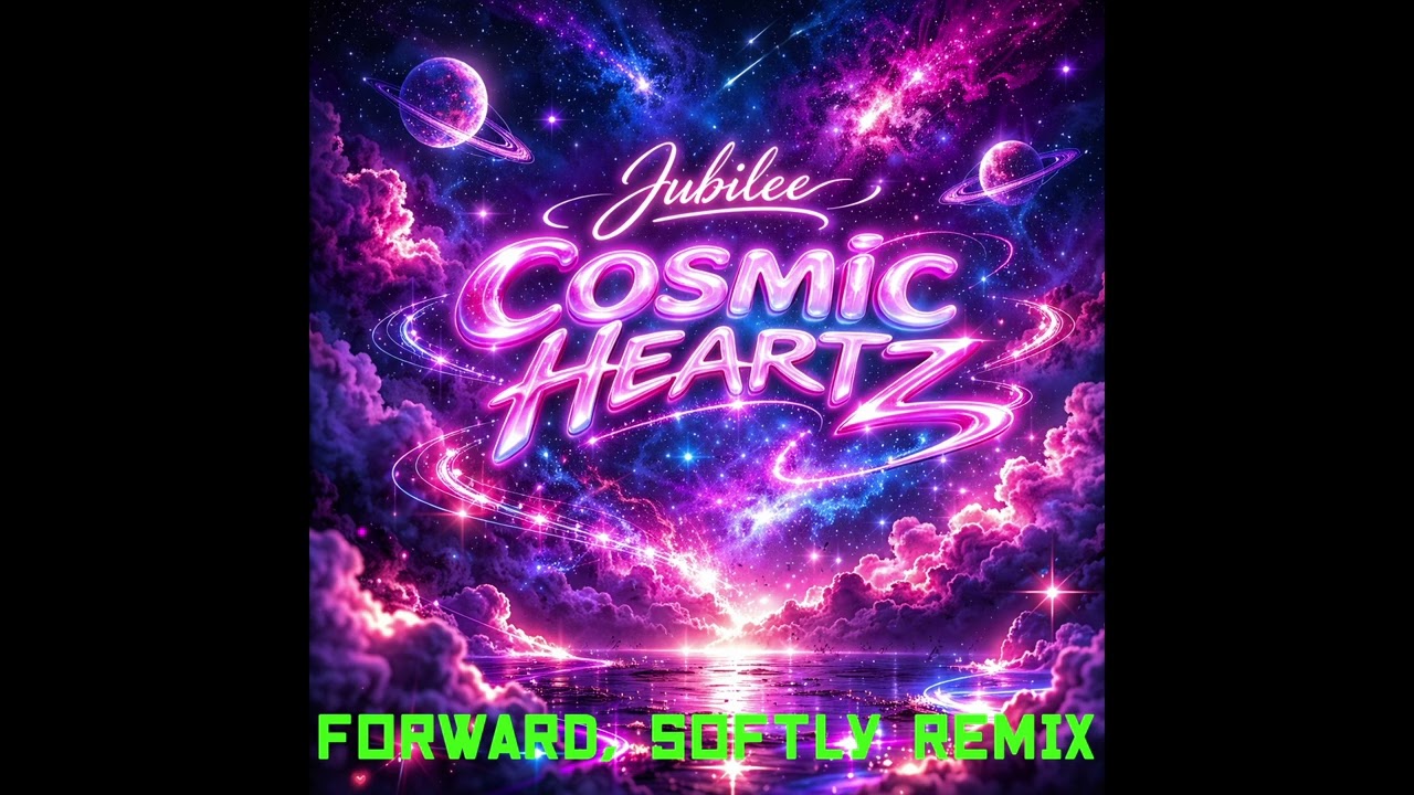JUBILEE - COSMIC HEARTZ - Forward, Softly (Remix) | (Official Music Video)
