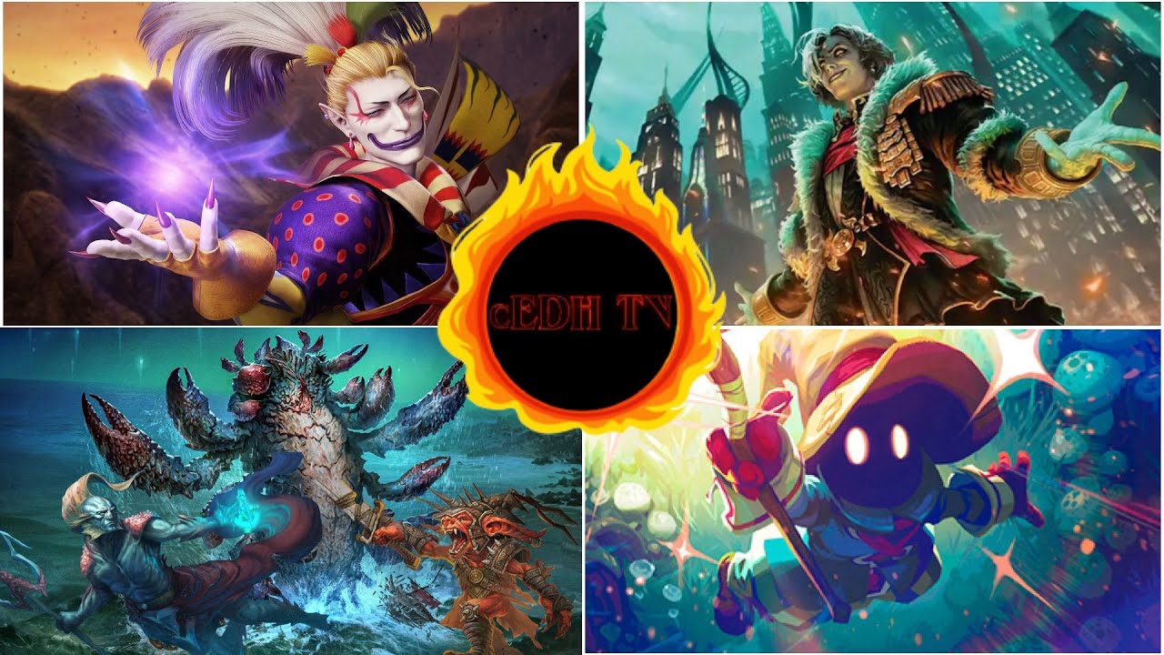 Kefka grix vs Emet vs Vivi vs Thrasios Rograkh cEDH Gameplay