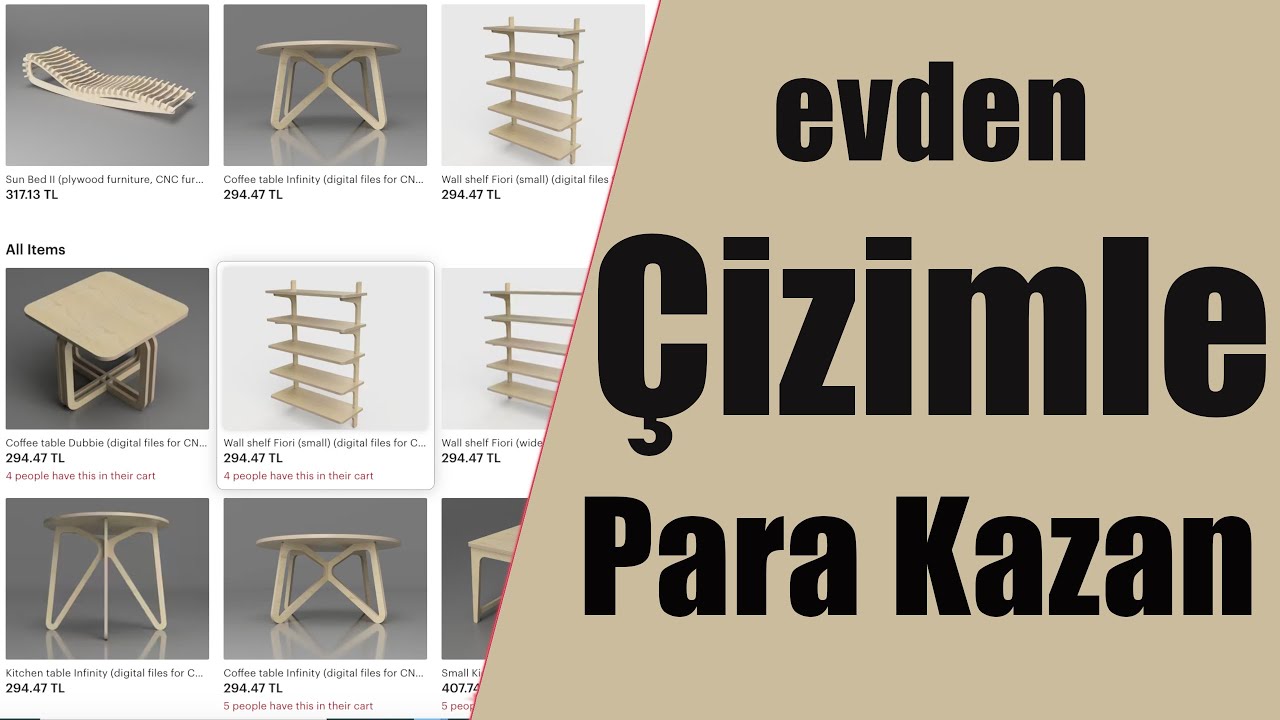 Çizim Yaparak Para Kazanma | Evden Proje Çizimi Yaparak Yurtdışına Çalışın! | Evden Çizim