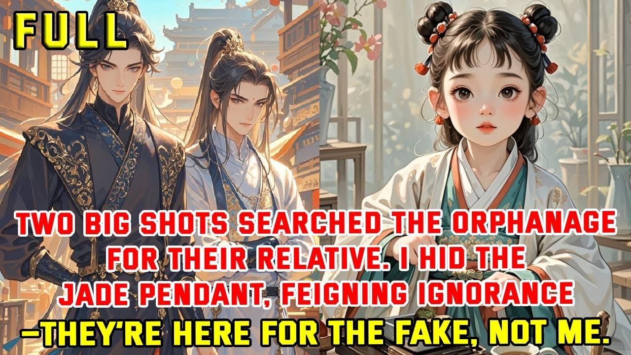 Big shots hunted the orphanage—hid my jade, faked blindness. They want the fake, not me.