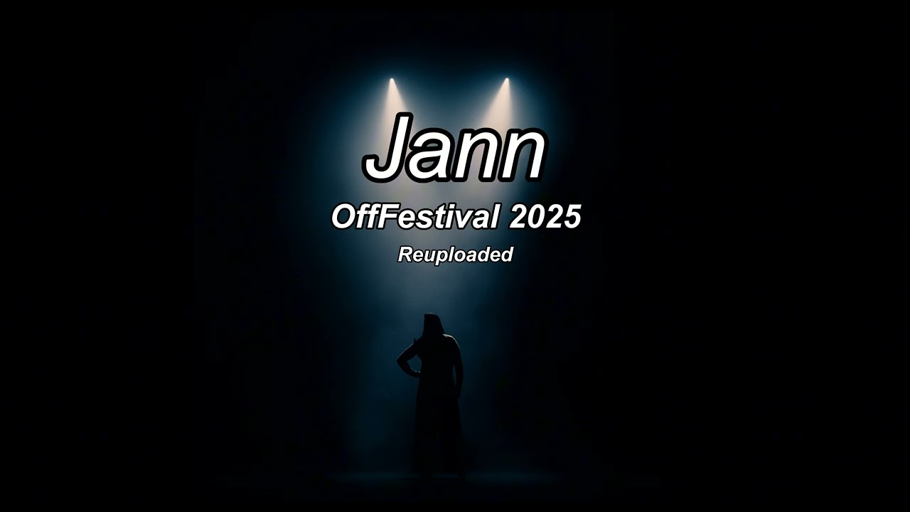 Jann - Live @ Poland - Katowice OffFestival 02.08.2025 (Full Concert) (Reuploaded)