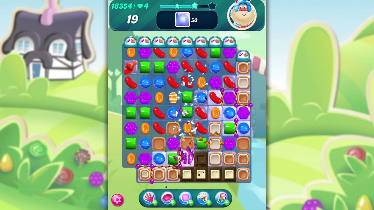 Candy crush saga Level 18354