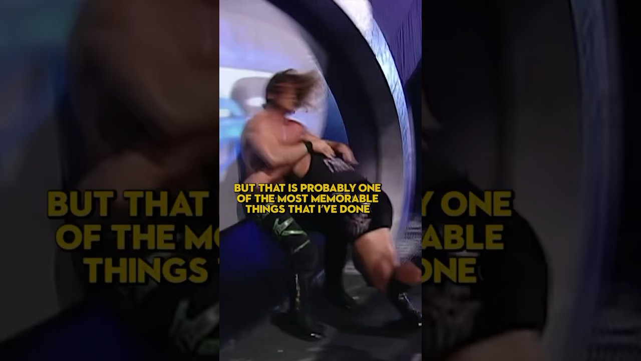Rhino Gored Chris Jericho Through The Smackdown Stage