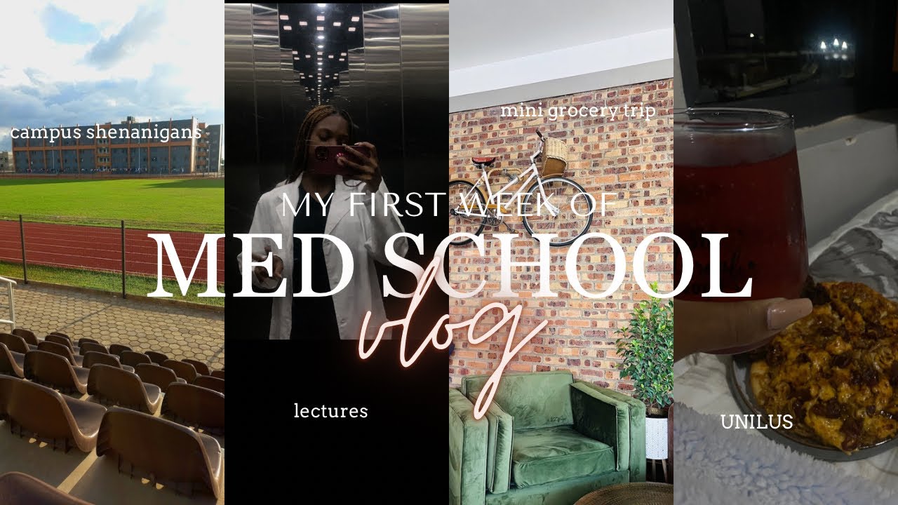 MY FIRST WEEK AS A MED STUDENT AT UNILUS *hectic* | Its Miso