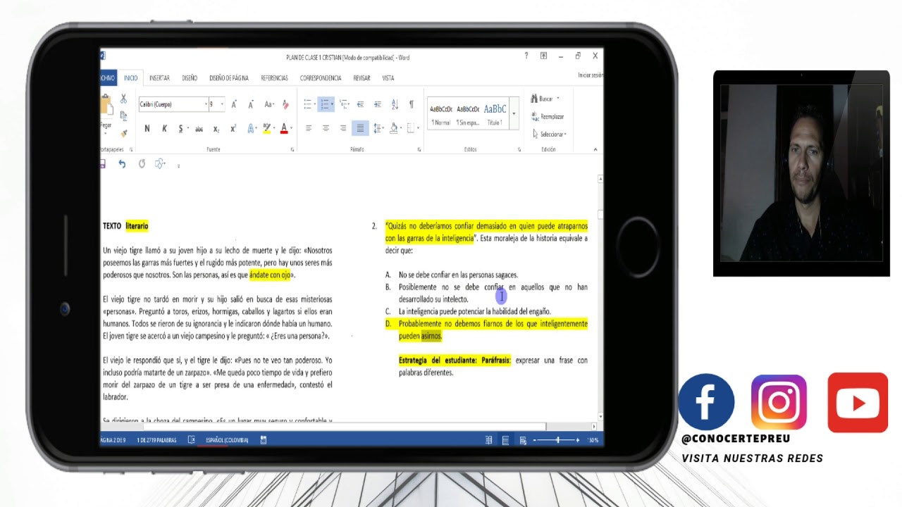 Estrategias de Comprensión  Lectora para tu examen UdeA.