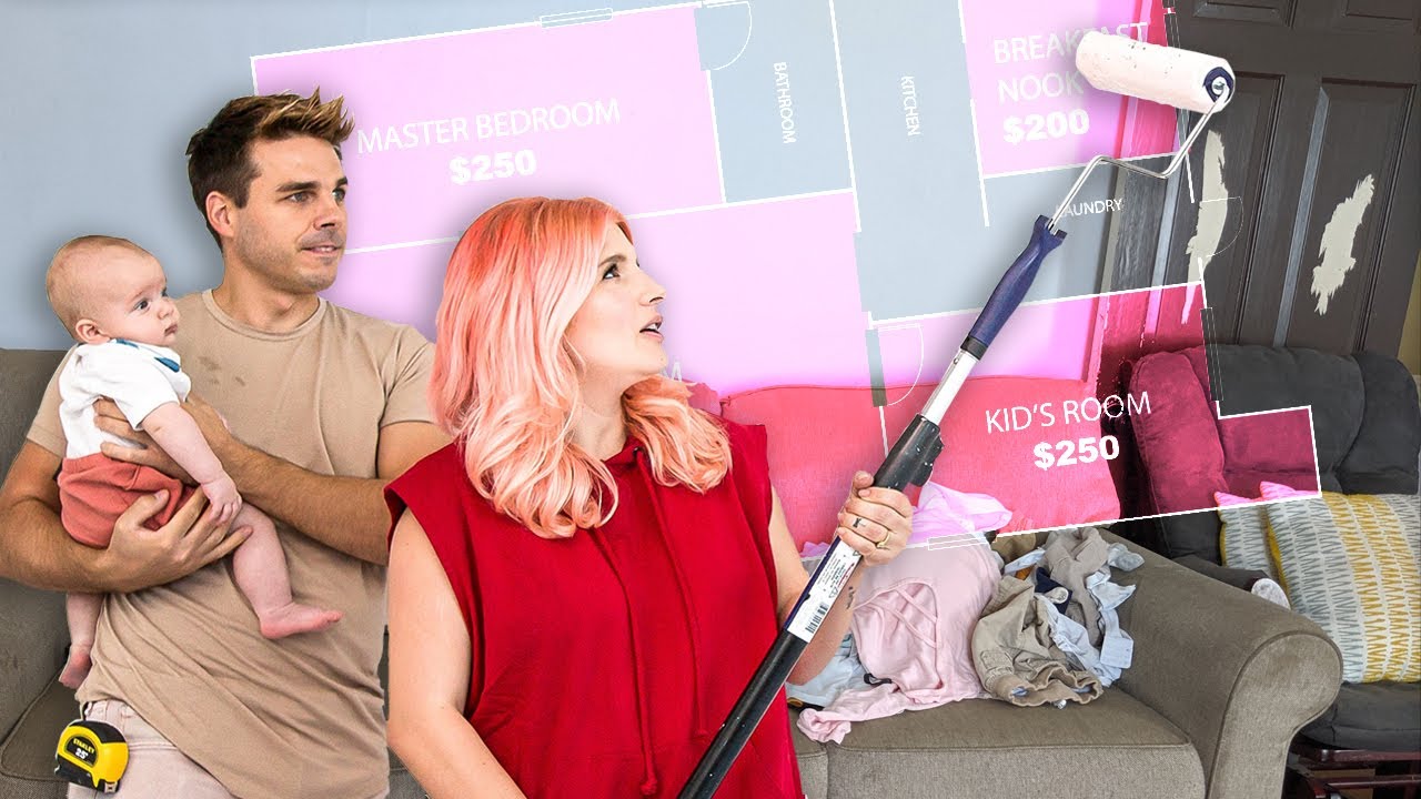 Can We Makeover An Entire House for Less Than $1000??? (PART 1)