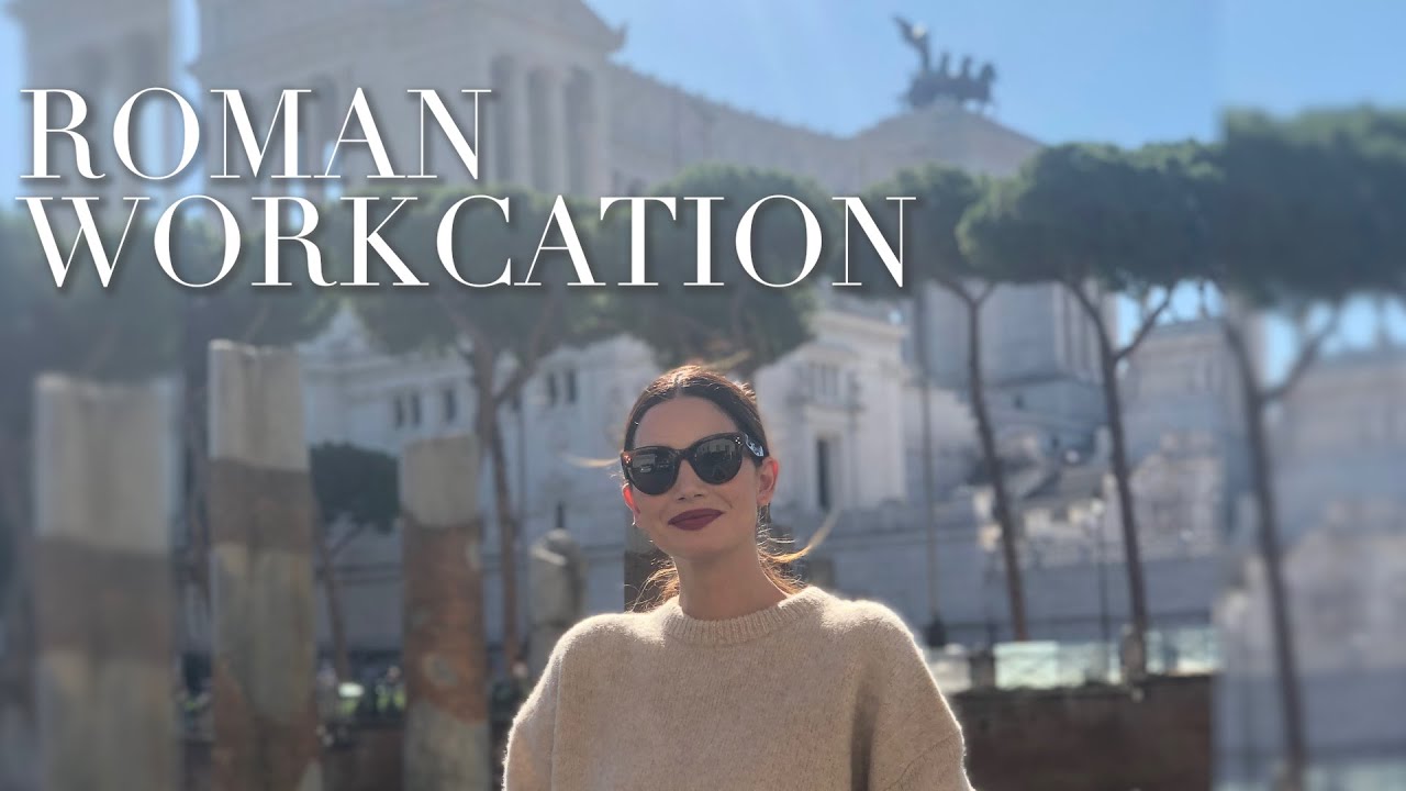 Roman Workcation 🇮🇹 | Taking a Roman Holiday during my afternoon off