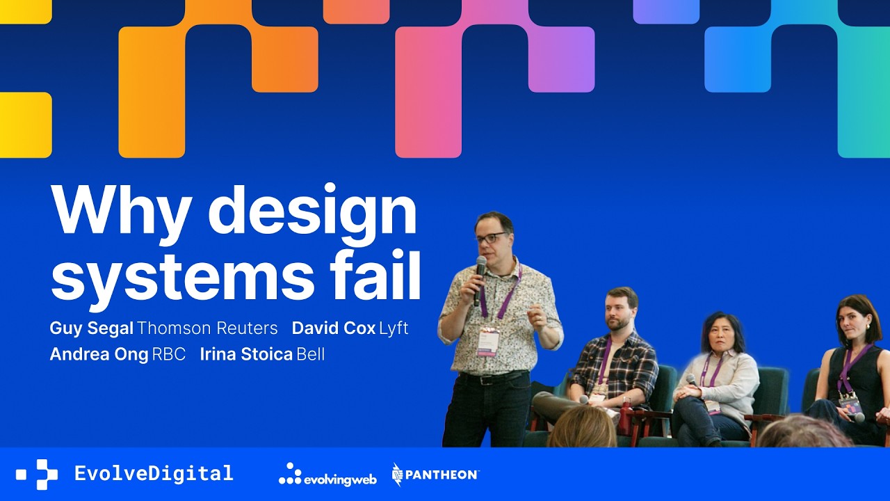 The design system mindset: Principles, patterns, and real-world lessons | EvolveDigital Toronto 2026