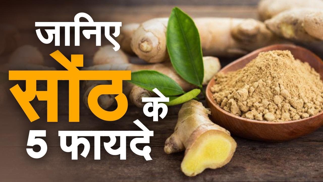 Dry Ginger Benefits : जानिए क्या है सोंठ के 5 फायदे | Health Benefits of Ginger | Health