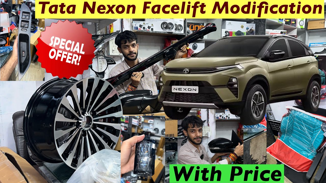 Tata Nexon Modified in ₹30,000/- | Tata Nexon Modification with Price✅