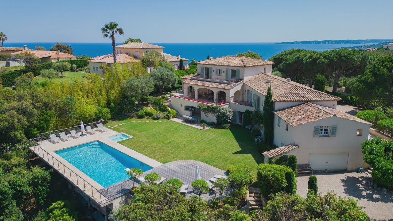 Luxury Provencal Villa - Home & Garden tour in Sainte Maxime
