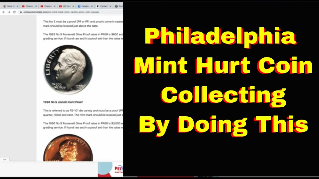 How Philadelphia Mint Hurt Coin Collecting With No Mint Mark Coins