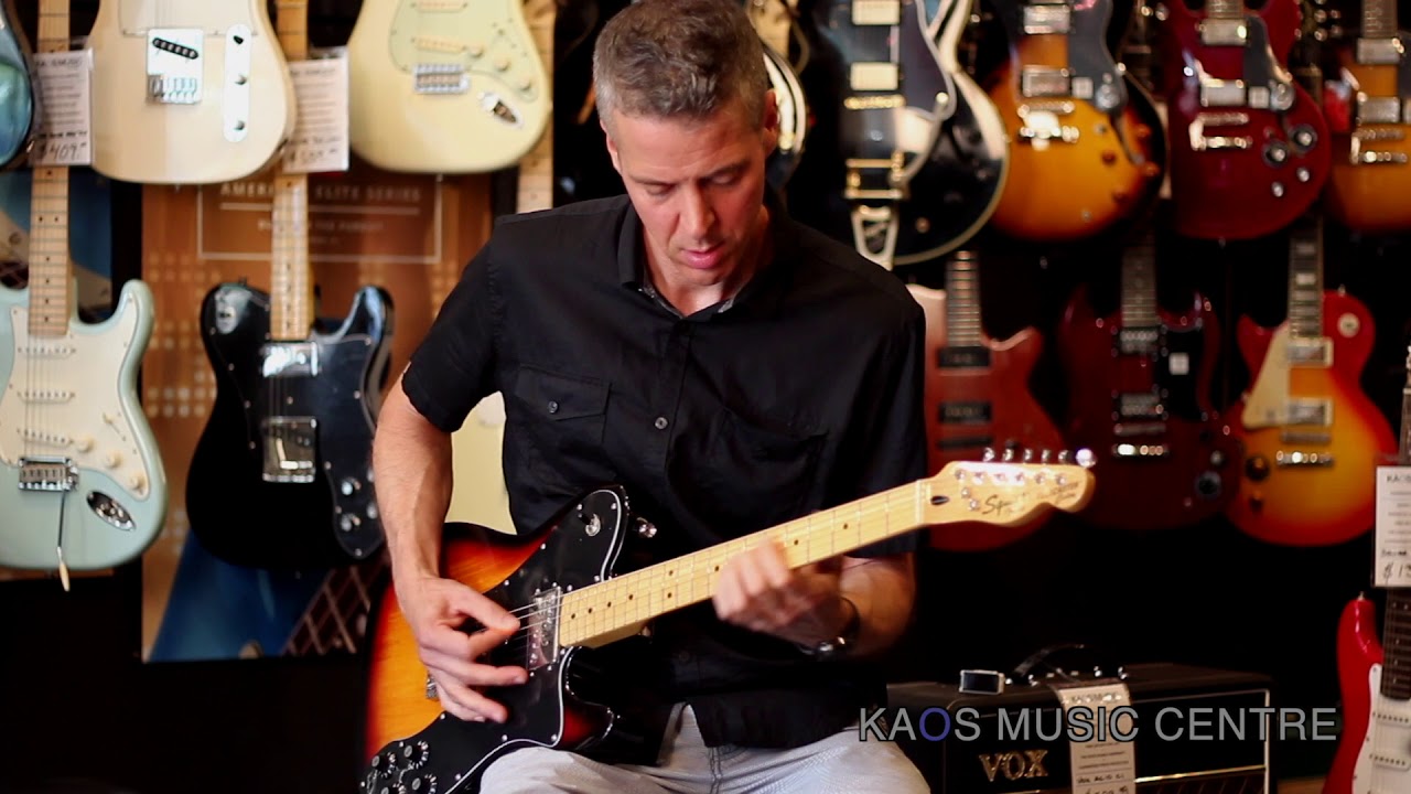 Fender Vintage Modified Tele Custom 3 tone sunburst