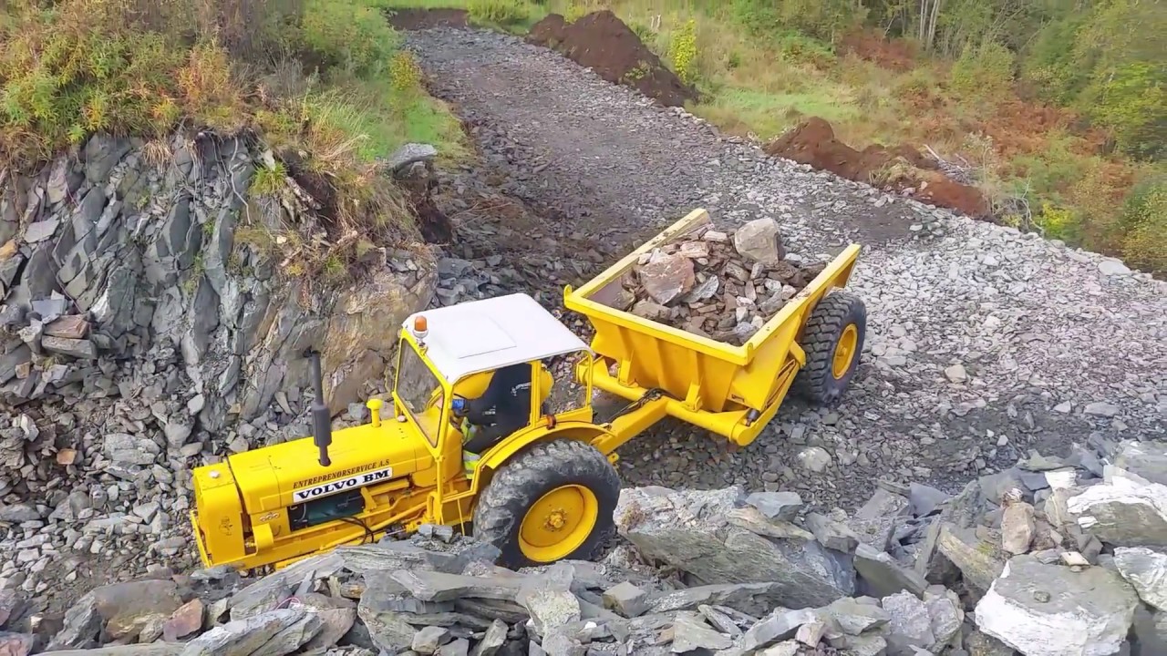 Old tractor Volvo BM