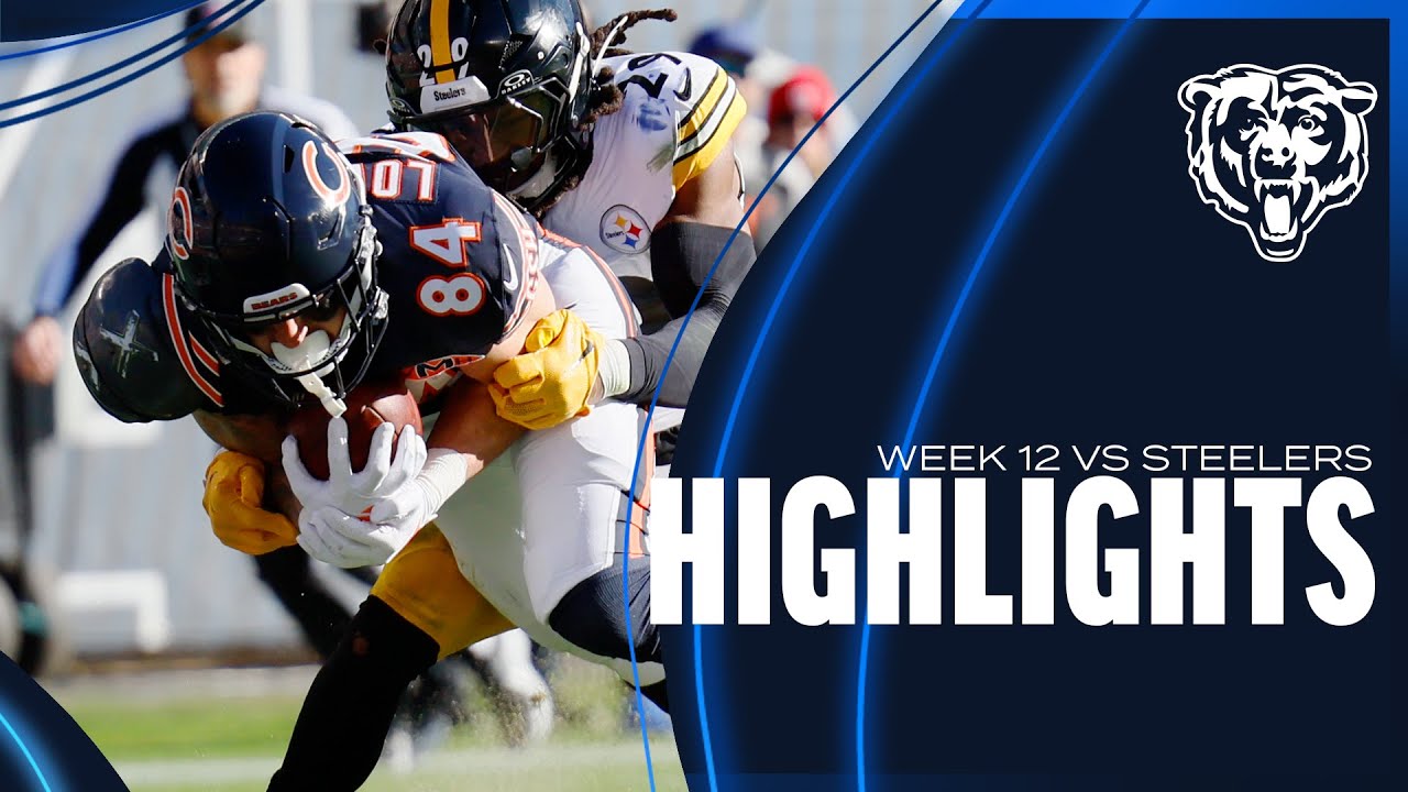 Bears' top plays vs. Steelers | Week 12