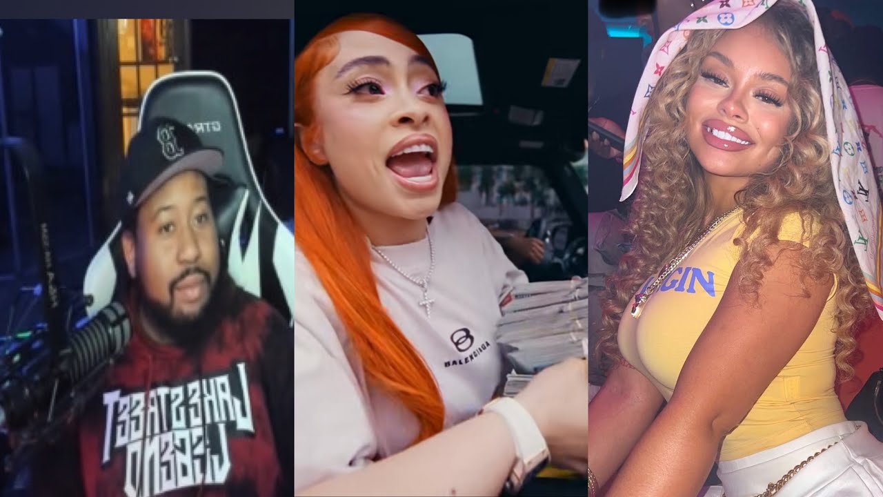 Getting spicy! DJ Akademiks reacts to Ice Spice calling out Latto for having her in her snippet!