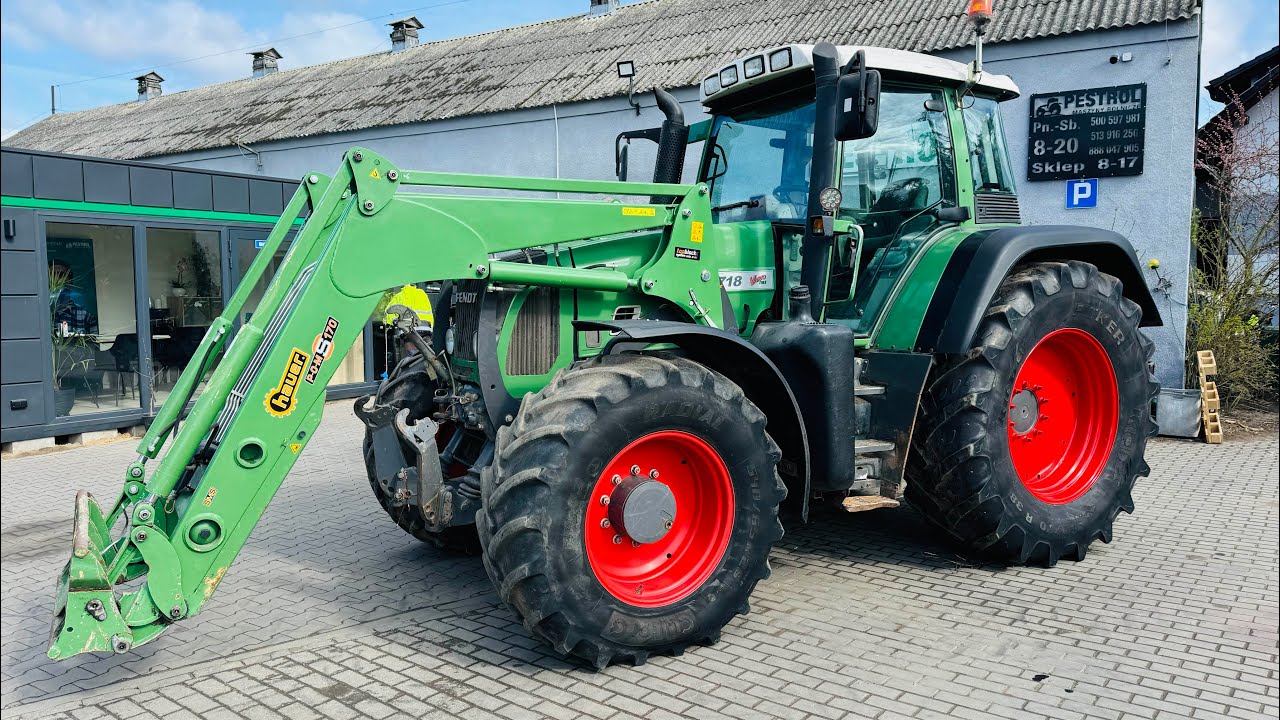 FENDT 718 Vario TMS, 2012 rok, 55km/h, z turem HAUER 2020r, prezentacja/review/for sale *PESTROL*