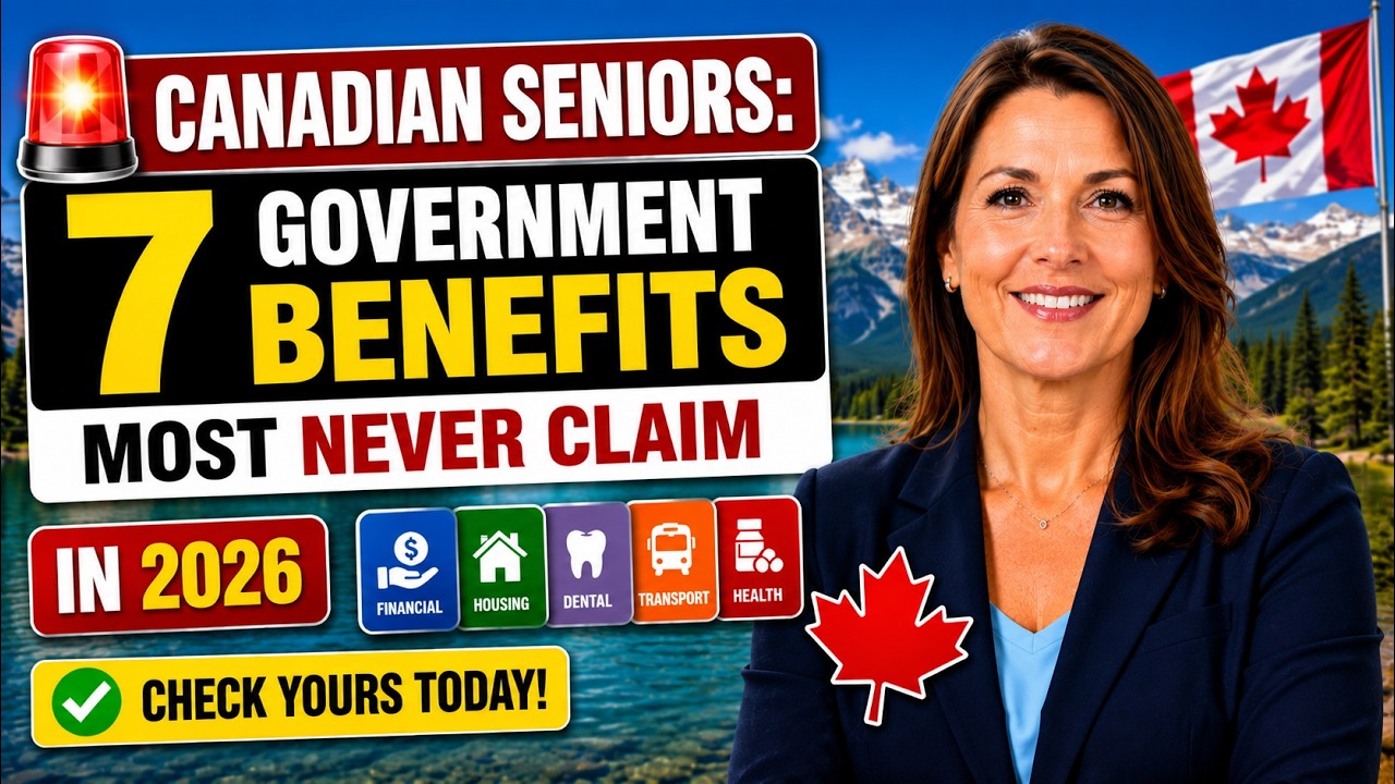 🚨 Canadian Seniors: 7 Government Benefits Most People Never Claim in 2026 &mdash; Check Yours Today