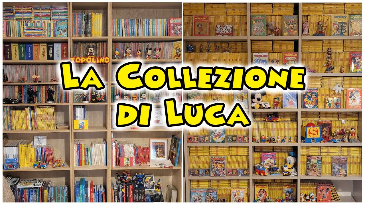 La SUPER collezione di Topolino e Gadgets di Luca!