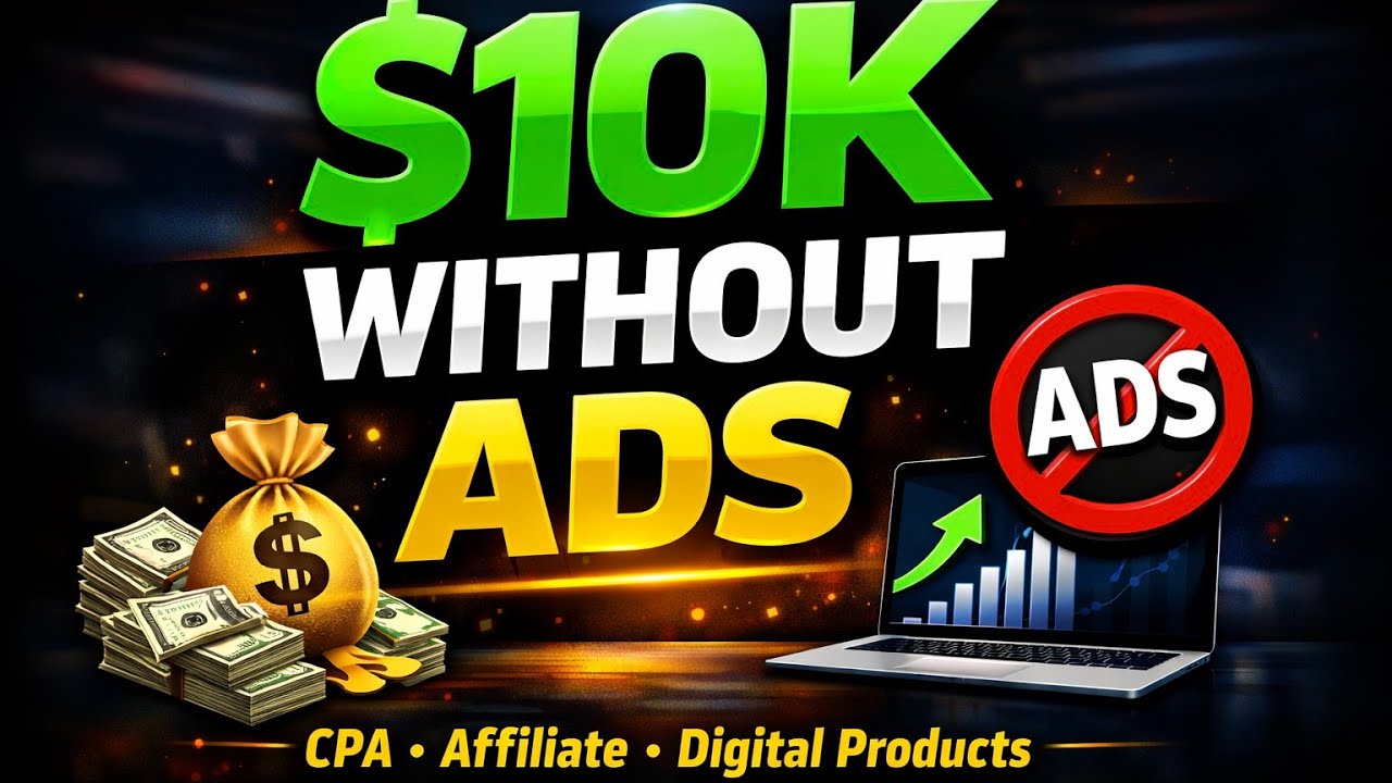 How I Made $10,000+ Online Using CPA, Affiliate & Digital Products (Organic Strategy)