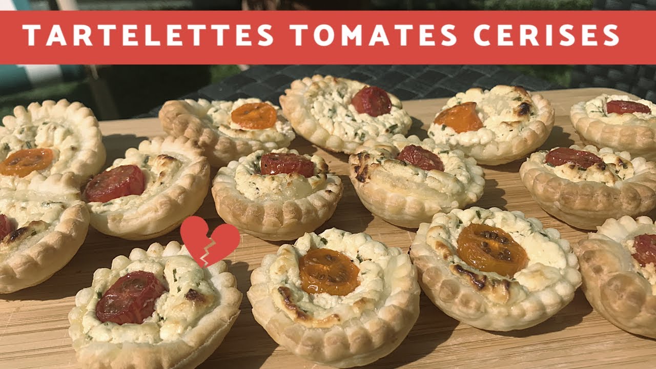 MINI TARTELETTES TOMATES CERISE : l’atelier culinaire Guy Demarle