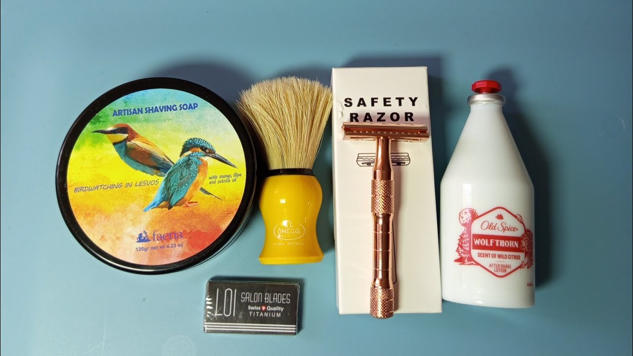 💈LOI Titanium Salon Blades🇨🇭💈Closed Comb Safety Razor🇨🇳💈