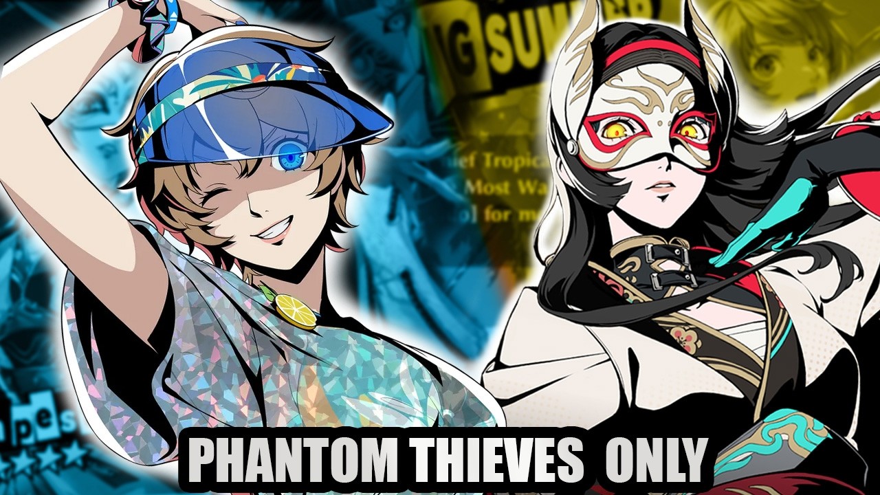 Phantom Thieves Only Summons For Tempest Wind And S Closer | P5X |