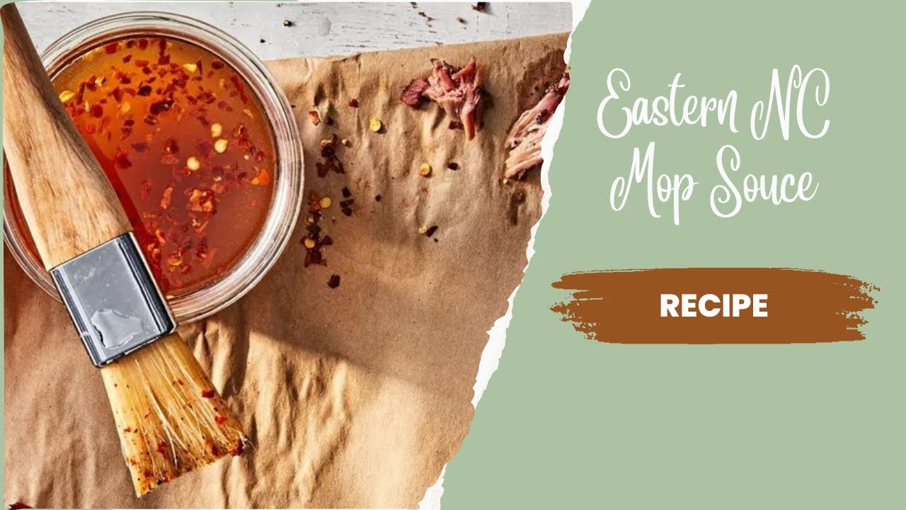 How To Make Eastern NC Mop Sauce | Recipe | Homemade