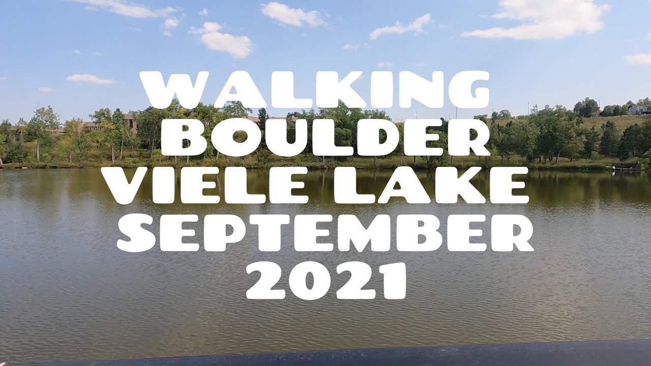 Walking Boulder Viele Lake September 4, 2021, Nature sounds! No talking, no music! 4K 60 fps ASMR
