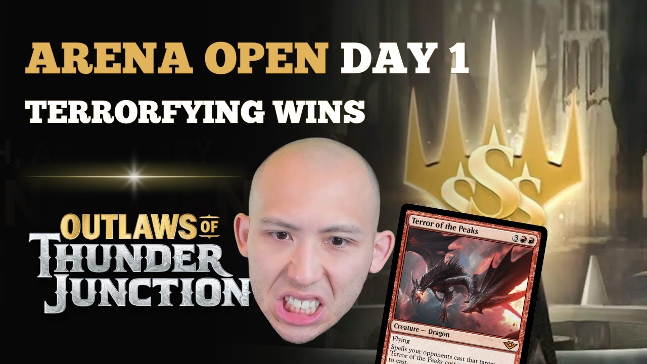 TERRORfying WINS | Arena Open Day 1 | Outlaws Of Thunder Junction Sealed | MTG Arena