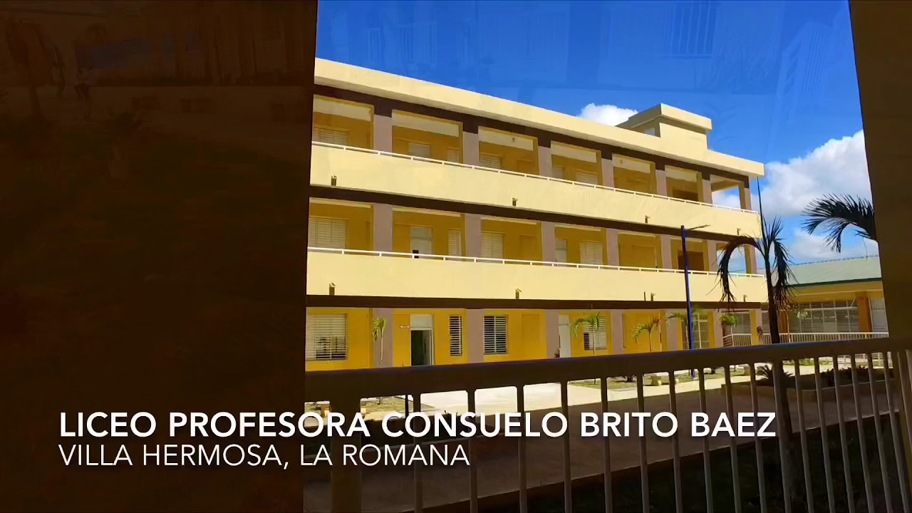 Presidente @DaniloMedina entregó esta tarde dos liceos y dos escuelas en Villa Hermosa, La Romana