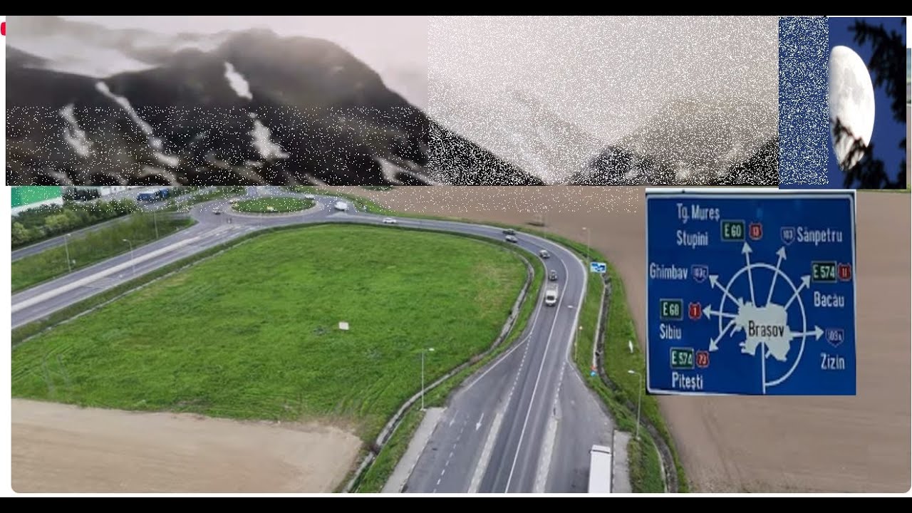Posibila Ruta din munti Codelea - Rasnov - Poiana Brasov pt. ski - Simulare pc drumuri