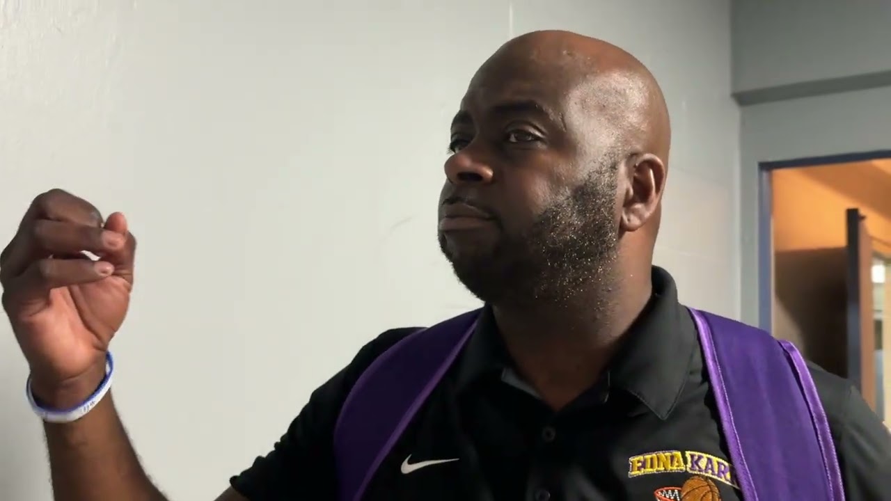 Edna Karr head coach Taurus Howard
