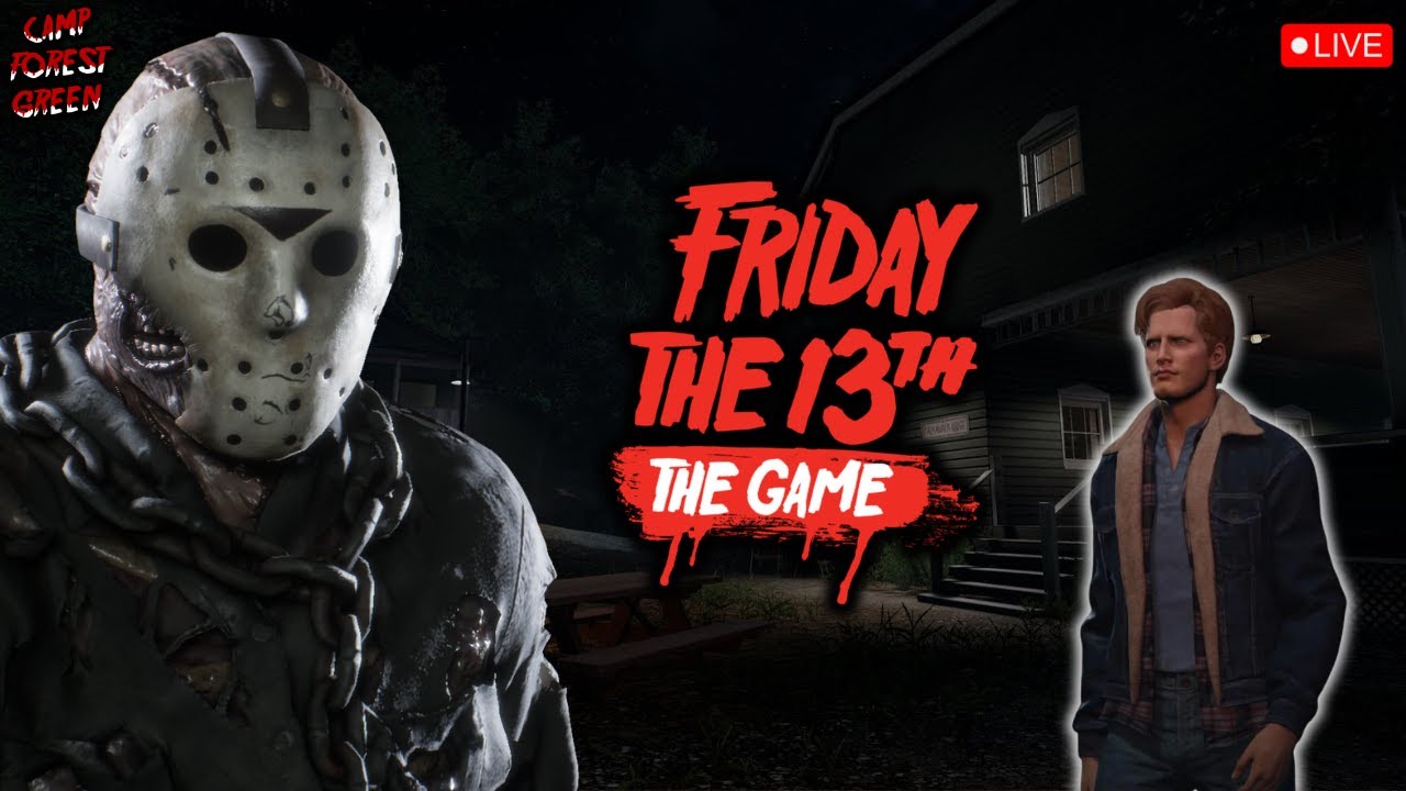 🔴FRIDAY THE 13TH: THE GAME! - Camp Forest Green #7