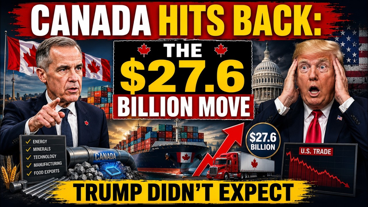 CANADA HITS BACK: The $27.6 BILLION Move Trump Didn't Expect