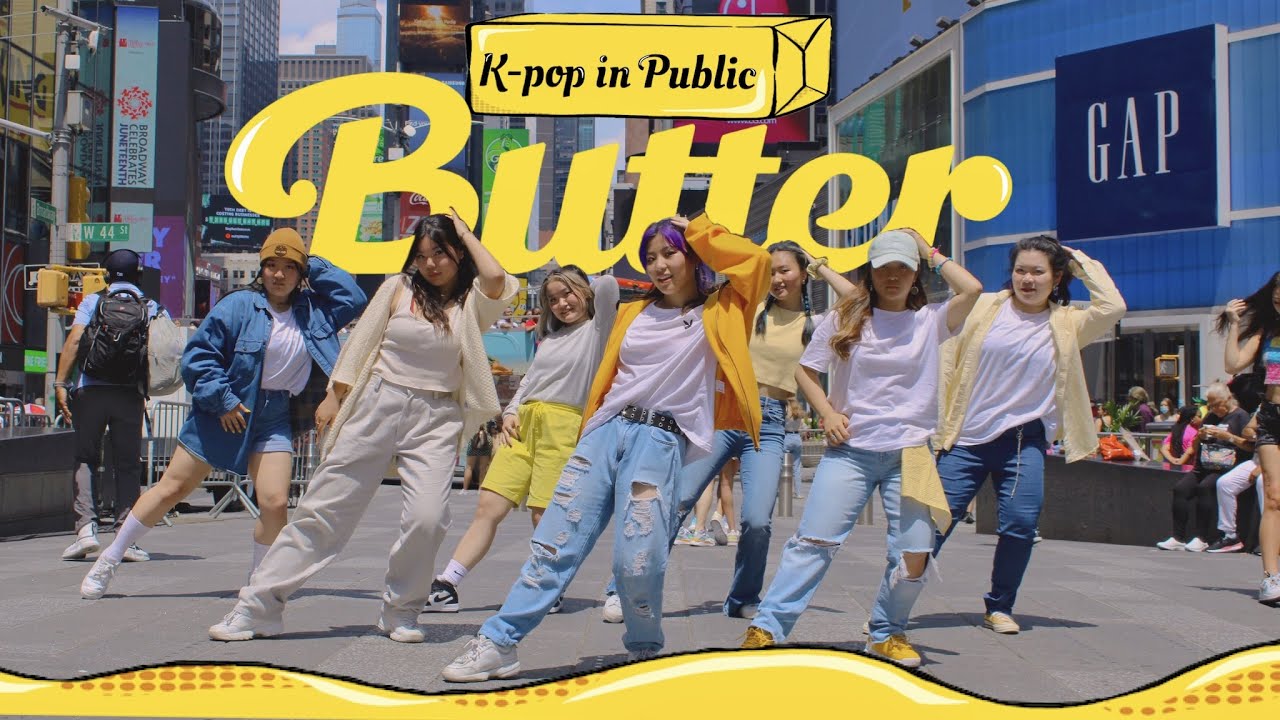 [KPOP IN PUBLIC NYC | TIMES SQUARE] BTS (방탄소년단) 'Butter' Dance Cover | Paradox