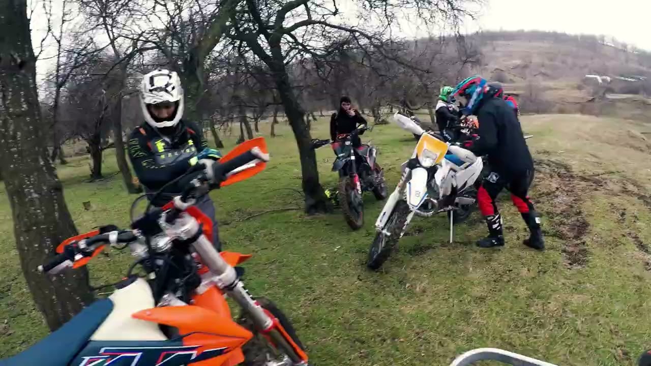Enduro relaxant pe dealurile s.Caracui, or.Hîncești, Moldova! Kayo, Rieju, KTM, Husqvarna